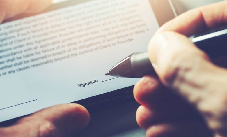electronic signature