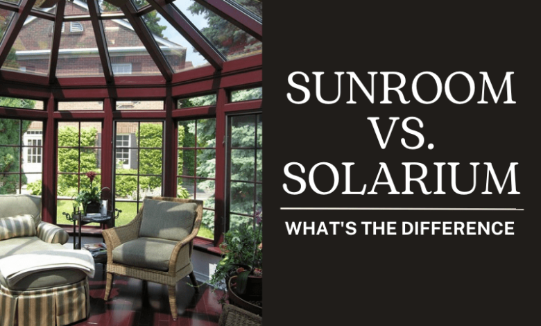 sunroom vs solarium