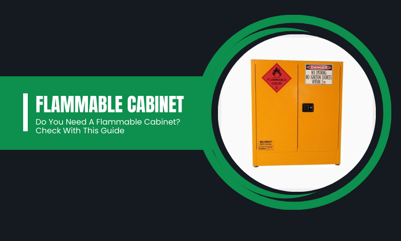 flammable cabinet