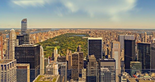 New York City from above