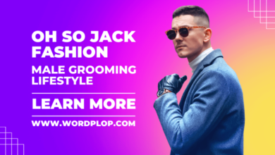 Oh So Jack fashion male grooming lifestyle