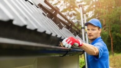 industrial gutter cleaning