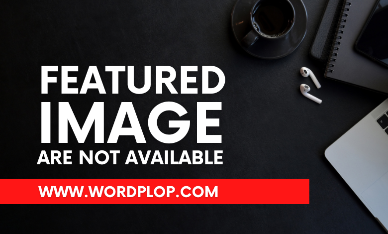 featured image are not available