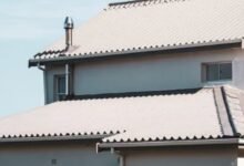 white roof shingles