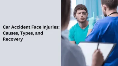 car accident face injuries