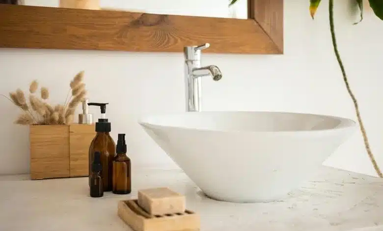 sleek bathroom remodel