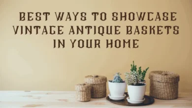 vintage antique baskets