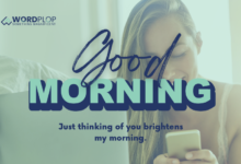 good morning messages for her