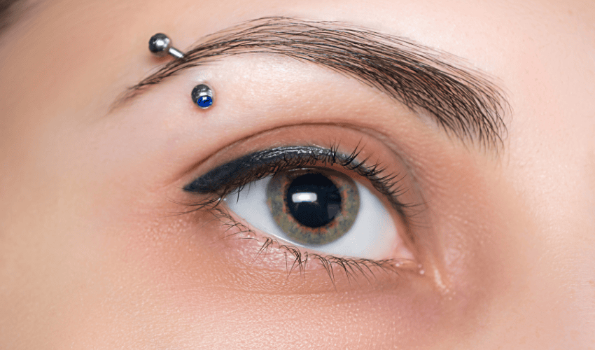 what is an eyebrow piercing