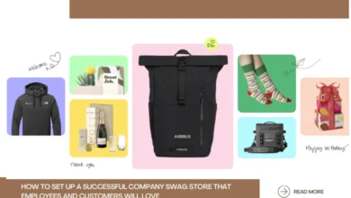 Set up a successful company swag store