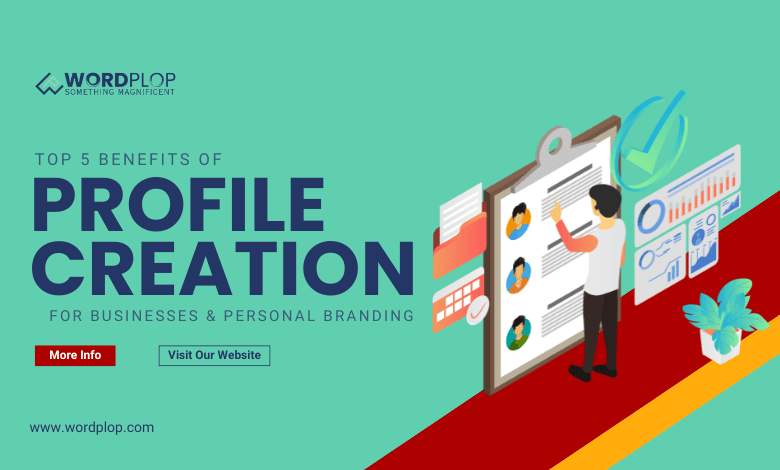 benefits of profile creation