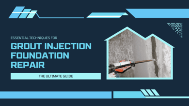 Grout Injection Foundation Repair