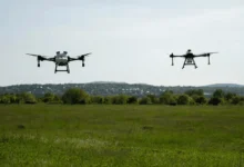 Agro drones in action