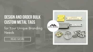 bulk custom metal tags