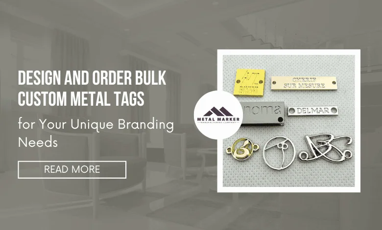 bulk custom metal tags