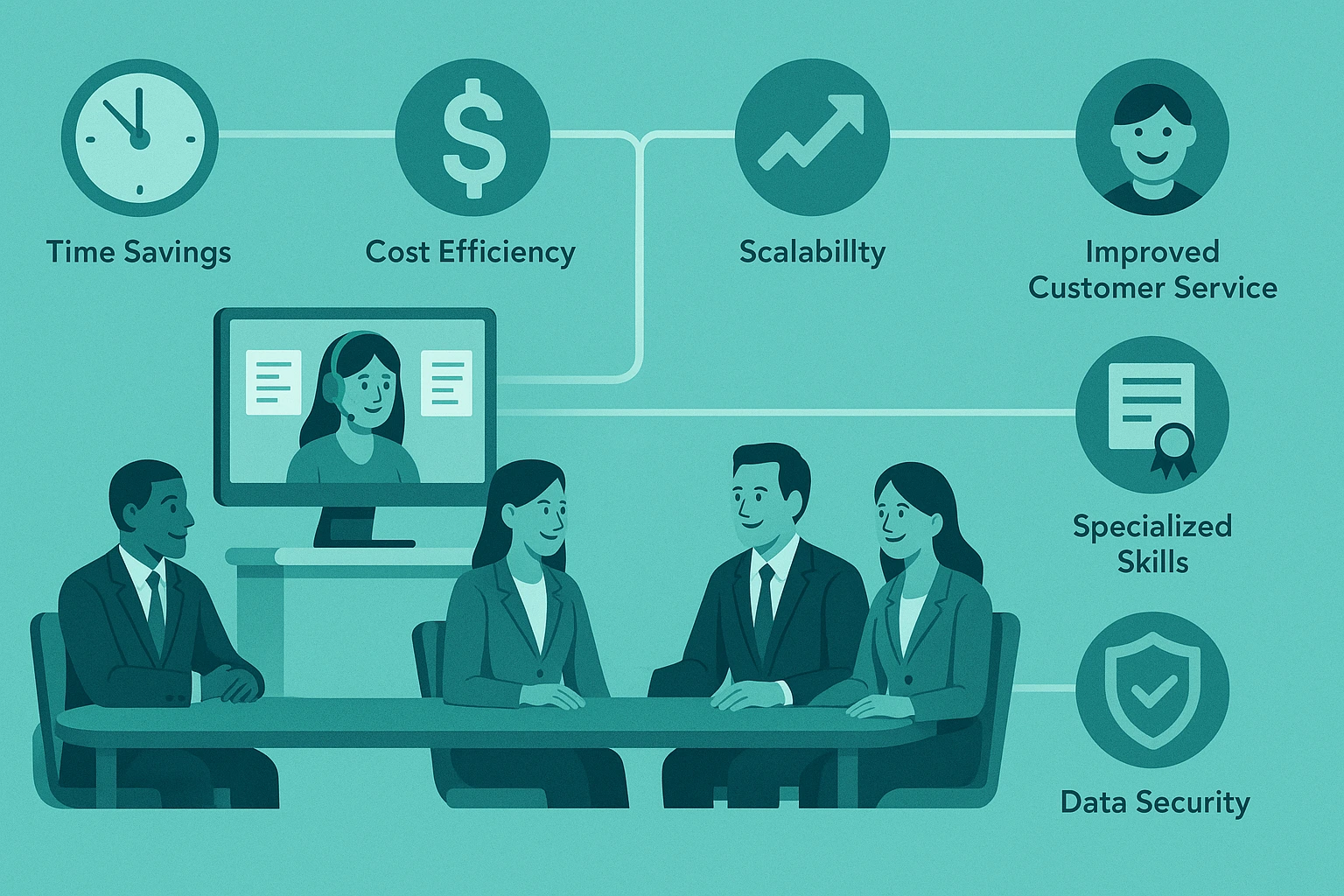 benefits of outsourcing virtual assistants for insurance agencies