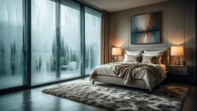 window moisture damage