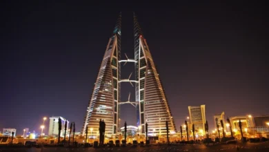 Skyscraper Bahrain Financial Harbour Manama Bahrain